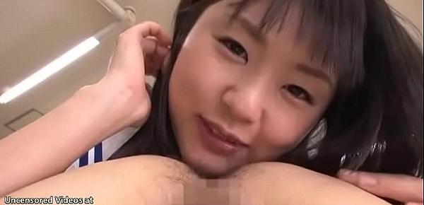  Japanese horny college girls fucking shy friend
